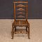 Antique Georgian Ash and Elm Ladderback Dining Chairs, Set of 8, Image 10