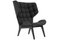 Black Oak & Wool Coal Grey Mammoth Chair by Rune Krojgaard & Knut Bendik Humlevik for Norr11 1