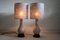 Lampade da tavolo in ceramica di Pieter Groeneveldt, anni '60, set di 2, Immagine 11