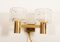 Mid-Century Danish Brass and Glass Sconces from Orrefors, 1966, Set of 2, Image 7