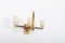 Mid-Century Alraune Brass and Acrylic Glass Sconce by J.T. Kalmar, 1950s, Image 11
