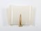 Mid-Century Alraune Brass and Acrylic Glass Sconce by J.T. Kalmar, 1950s, Image 1