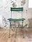 Industrial French Wrought Iron Garden Chairs, 1940s, Set of 4 1