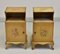 Art Deco British Hand-Painted Cabinets from Decolac, 1930s, Set of 2 1