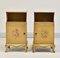 Art Deco British Hand-Painted Cabinets from Decolac, 1930s, Set of 2 3