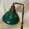 Lampe de Bureau Industrielle en Hêtre et en Laiton, Italie, 1930s 5