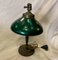 Industrielle italienische Tischlampe aus Bakelit & Messing, 1930er 2