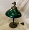 Lampada da tavolo industriale in bachelite ed ottone, Italia, anni '30, Immagine 2