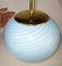 Italian Murano Glass Ceiling Lamp from Venini, 1960s 4