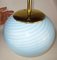 Italian Murano Glass Ceiling Lamp from Venini, 1960s, Image 4