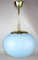 Italian Murano Glass Ceiling Lamp from Venini, 1960s 5