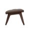 Dark Stained Oak & Fawn Wool Mammoth Ottoman by Rune Krøjgaard & Knut Bendik Humlevik for Norr11, Image 2