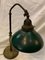 Lámpara de mesa italiana industrial de baquelita y latón, años 30, Imagen 3