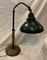 Lampe de Bureau Industrielle en Bakélite et Laiton, Italie, 1930s 1