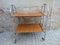 Vintage Industrial Danish Serving Cart on Casters, 1970s 8