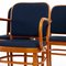 Art Nouveau Beech Dining Chairs by Josef Hoffmann, 1970s, Set of 5 3