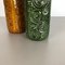 German Ceramic Vases from Scheurich, 1970s, Set of 2, Image 14