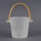 Frosted Glass Ice Bucket by Gunnar Ander for Lindshammar, 1960s, Image 3