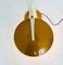 Mid-Century Glass and Steel Table Lamp from Fase, 1960s 4