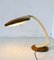 Mid-Century Glass and Steel Table Lamp from Fase, 1960s, Image 1