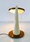 Mid-Century Glass and Steel Table Lamp from Fase, 1960s, Image 2