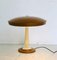 Mid-Century Glass and Steel Table Lamp from Fase, 1960s 11