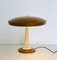 Mid-Century Glass and Steel Table Lamp from Fase, 1960s, Image 11