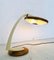 Mid-Century Glass and Steel Table Lamp from Fase, 1960s, Image 10