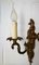 Vintage German Brass and Plastic Sconce, 1970s 3