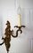 Vintage German Brass and Plastic Sconce, 1970s, Image 5