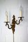 Vintage German Brass and Plastic Sconce, 1970s, Image 8