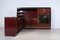 Italian Modern Brass & Mahogany Modular Sideboard & Entertainment Console 2