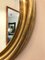 Specchio rotondo in ottone, anni '50, Immagine 3