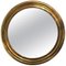 Brass Round Mirror, 1950s 1