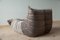 Mobilier de Salon en Velours par Michel Ducaroy pour Ligne Roset, France, 1970s, Set de 3 15