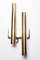 Mid-Century Brass Sconces, 1960s, Set of 4 7