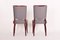 Art Deco French Mahogany Dining Chairs by Jules Leleu, 1920s, Set of 6 11