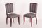 Art Deco French Mahogany Dining Chairs by Jules Leleu, 1920s, Set of 6 1