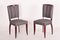 Art Deco French Mahogany Dining Chairs by Jules Leleu, 1920s, Set of 6, Image 1