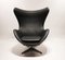 Model 3316 Egg Leather Lounge Chair by Arne Jacobsen for Fritz Hansen, 1960s 1