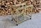 Italian Brass and Gold Plating Trolley, 1970s, Image 8