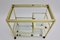 Italian Brass and Gold Plating Trolley, 1970s, Image 3