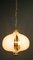 German Brass & Murano Glass Ceiling Lamp from Kaiser Idell / Kaiser Leuchten, 1970s, Image 10