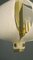 Lámpara de techo alemana de cristal de Murano y latón de Kaiser Idell / Kaiser Leuchten, años 70, Imagen 9