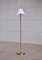 Lámpara de pie G-191 escandinava moderna de latón y acrílico de Bergboms, años 60, Imagen 7