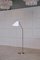 Scandinavian Modern Brass and Acrylic Floor Lamp from Bergboms, 1960s 3