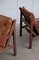 Model Hunter Leather Easy Chairs by Torbjørn Afdal for Bruksbo, 1960s, Set of 2 3