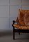 Leather Hunter Chairs by Torbjørn Afdal for Bruksbo, 1960s, Set of 3, Image 12