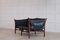 Vintage Brass and Leather Sofa by Arne Norell for Arne Norell AB, 1960s, Image 3