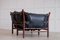 Vintage Brass and Leather Sofa by Arne Norell for Arne Norell AB, 1960s, Image 12